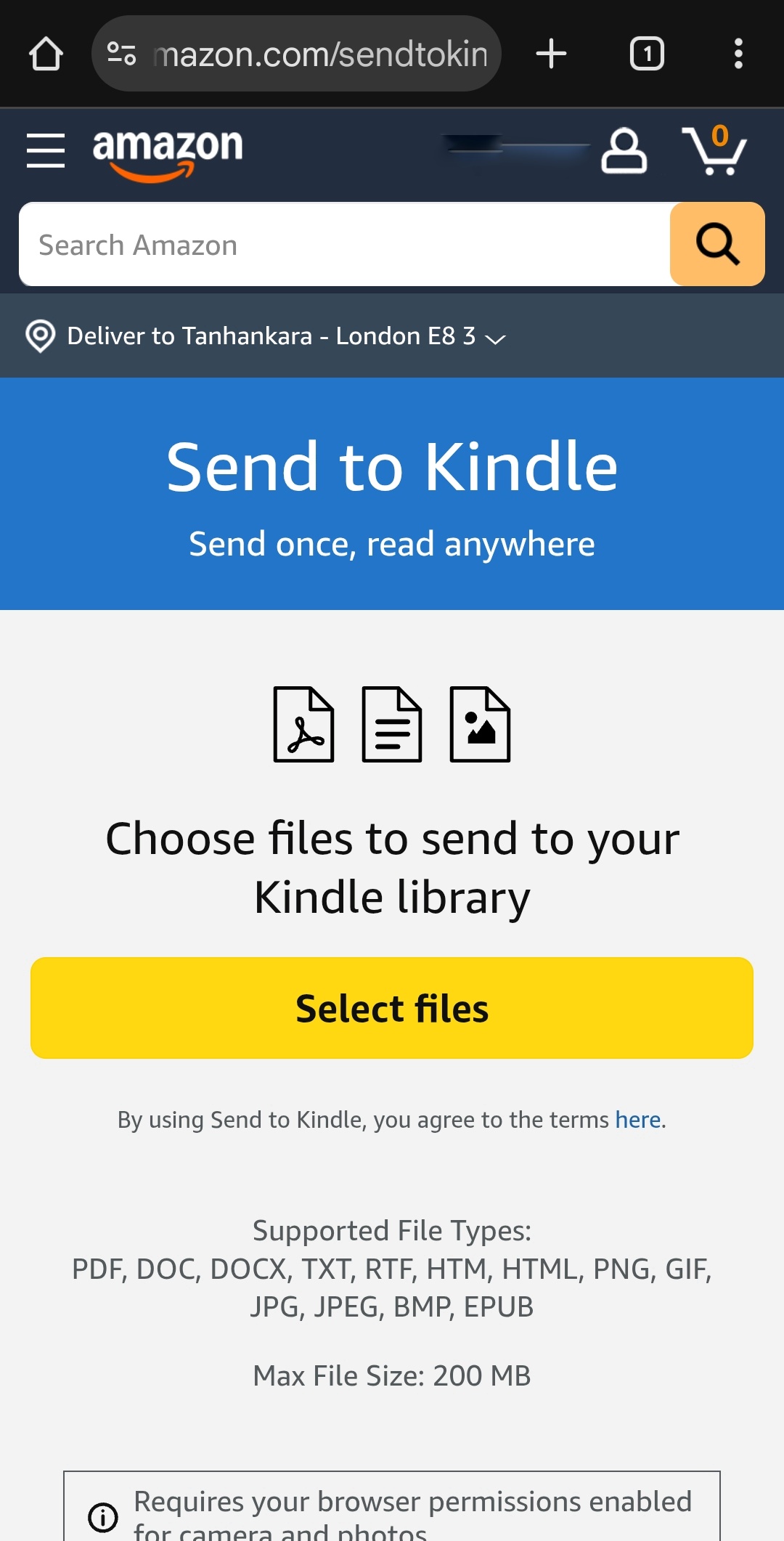 Send to Kindle